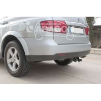 Фаркоп Aragon (быстросъемный крюк, горизонтальное крепление) для SsangYong Kyron 2006-2020. Артикул E3105AS