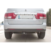 Фаркоп Aragon (быстросъемный крюк, горизонтальное крепление) для SsangYong Kyron 2006-2020. Артикул E3105AS