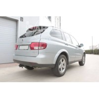 Фаркоп Aragon (быстросъемный крюк, горизонтальное крепление) для SsangYong Kyron 2006-2020. Артикул E3105AS