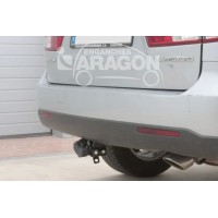 Фаркоп Aragon (быстросъемный крюк, горизонтальное крепление) для SsangYong Kyron 2006-2020. Артикул E3105AS