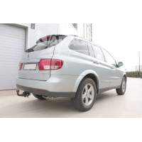 Фаркоп Aragon (быстросъемный крюк, горизонтальное крепление) для SsangYong Kyron 2006-2020. Артикул E3105AS