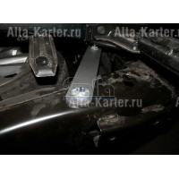 Фаркоп Galia оцинкованный для Toyota Land Cruiser Prado 150 2009-2020. Артикул T065A