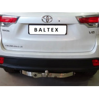 Фаркоп Baltex для Toyota Highlander III 2014-2020. (с декор. накладкой) Фланцевое крепление. Артикул 24.2554.08