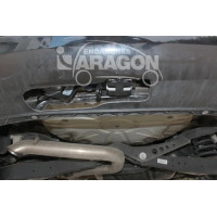 Фаркоп Aragon (быстросъемный крюк, вертикальное крепление) для Volkswagen Touran 2003-2015. Артикул E6712AV