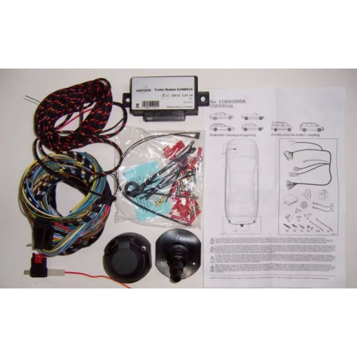 Штатная электрика фаркопа Hak-System (полный комплект) 13-полюсная для Peugeot 5008 2009-2020. Артикул 21500558