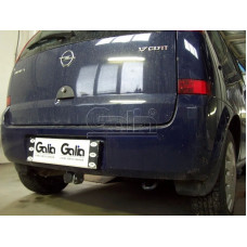 Фаркоп Galia оцинкованный для Opel Meriva A 2002-2010. Быстросъемный крюк. Артикул O044C