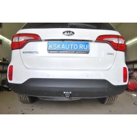 Фаркоп Brink (Thule) для Hyundai Santa Fе III DM 2/4WD 2012-2017. Быстросъемный крюк. Артикул 564300