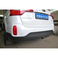 Фаркоп Brink (Thule) для Hyundai Santa Fе III DM 2/4WD 2012-2017. Быстросъемный крюк. Артикул 564300