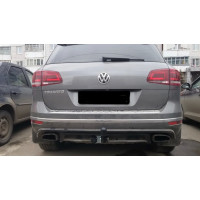 Фаркоп Лидер-Плюс для Volkswagen Touareg II 2010-2017. Артикул V124-A