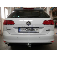 Фаркоп Galia оцинкованный для Volkswagen Golf VII универсал 2/4WD 2013-2020. Артикул V073A
