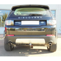 Фаркоп Aragon (быстросъемный крюк, вертикальное крепление) для Land Rover Discovery Sport 2014-2019. Артикул E3501CV