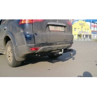 Фаркоп Imiola для Mitsubishi Pajero Sport II 2008-2016. Фланцевое крепление. Артикул Y.027
