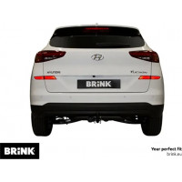 Фаркоп Brink (Thule) для Hyundai Tucson III рестайлинг 2018-2020 Твердое крепление. Артикул 659300