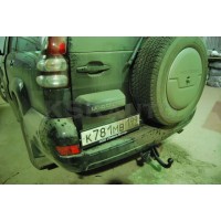 Фаркоп Imiola для Toyota Land Сruiser Prado 120 5-дв. 2003-2009. Артикул T.028