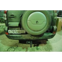 Фаркоп Imiola для Toyota Land Сruiser Prado 120 5-дв. 2003-2009. Артикул T.028