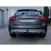 Фаркоп Aragon для Mercedes-Benz GLA-Класс X156 Urban 2014-2020. Артикул E2203AA