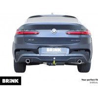 Фаркоп Brink (Thule) для BMW X4 G02 2018-2020 Твердое крепление. Артикул 656300