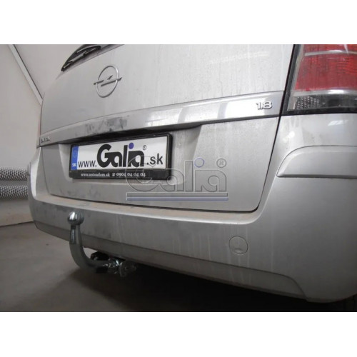 Фаркоп Galia оцинкованный для Opel Zafira B 2005-2012. Быстросъемный крюк. Артикул O052C