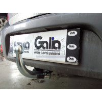 Фаркоп Galia оцинкованный для Renault Symbol II седан 2008-2013. Быстросъемный крюк. Артикул R083C