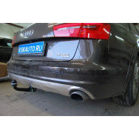Фаркоп Westfalia для Audi A6 C7 Allroad 2012-2020. Быстросъемный крюк. Артикул 305407600001