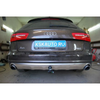 Фаркоп Westfalia для Audi A6 C7 Allroad 2012-2020. Быстросъемный крюк. Артикул 305407600001