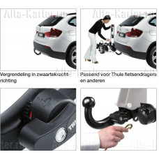 Фаркоп Brink (Thule) для Volkswagen Golf VII универсал (вкл. Sportsvan, 4Motion) 2013-2020. Быстросъемный крюк. Артикул 586600