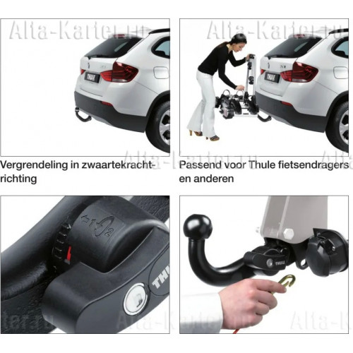Фаркоп Brink (Thule) для Volkswagen Golf VII универсал (вкл. Sportsvan, 4Motion) 2013-2020. Быстросъемный крюк. Артикул 586600