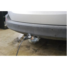 Фаркоп Galia оцинкованный для Toyota RAV4 IV 2013-2019. Быстросъемный крюк. Артикул T061C