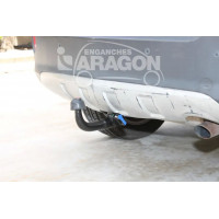 Фаркоп Aragon (быстросъемный крюк, вертикальное крепление) для Chevrolet Captiva 2006-2012. Артикул E1000AV