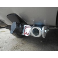 Фаркоп Galia оцинкованный для Renault Duster 2/4WD 2010-2015. Быстросъемный крюк. Артикул D041C