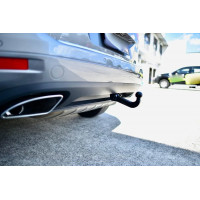 Фаркоп Westfalia для Porsche Cayenne II (без зап.колеса) 2010-2017. Быстросъемный крюк. Артикул 321736600001