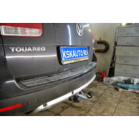Фаркоп Galia оцинкованный для Volkswagen Touareg II 2010-2017. Артикул V052A