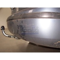 Фаркоп Galia оцинкованный для Skoda Supreb I 2001-2008. Быстросъемный крюк. Артикул S088C