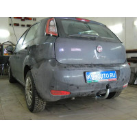 Фаркоп Galia оцинкованный для Fiat Grande Punto (в т.ч. Evo) 2006-2010. Артикул F101A