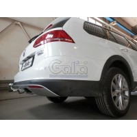 Фаркоп Galia оцинкованный для Volkswagen Golf VII универсал 2/4WD 2013-2020. Быстросъемный крюк. Артикул V073C