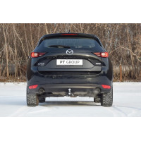 Фаркоп PT Group для Mazda CX-5 II 2017-2020. Быстросъемный крюк. Артикул 23011501