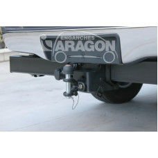 Фаркоп Aragon для Toyota Hilux VII 2010-2015. Фланцевое крепление. Артикул E6402FG