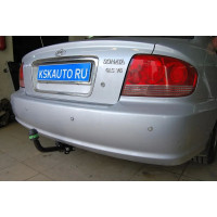 Фаркоп Лидер-Плюс для Hyundai Sonata IV (вкл. ТагАЗ) EF седан 2001-2005. Артикул H203-A