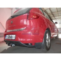 Фаркоп Galia оцинкованный для Seat Altea 2004-2020. Быстросъемный крюк. Артикул S074C