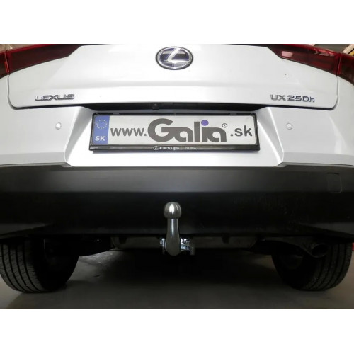 Фаркоп Galia оцинкованный для Lexus UX 2018-2020. Быстросъемный крюк. Артикул L026C