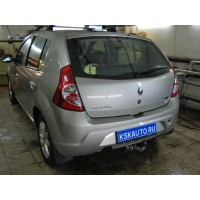 Фаркоп Galia оцинкованный для Renault Sandero Stepway I 2010-2014. Артикул D040A