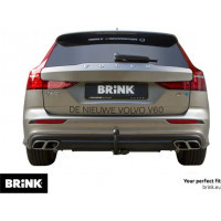 Фаркоп Brink (Thule) для Volvo V60 универсал (кроме Cross Country) 2018-2020 Твердое крепление. Артикул 656000