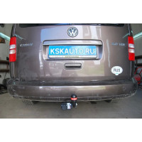 Фаркоп Bosal для Volkswagen Caddy минивэн, Van; (вкл. Maxi) 2004-2020. Артикул 2150-A