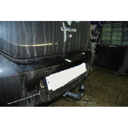 Фаркоп Galia оцинкованный для Renault Logan II седан 2014-2020. Артикул D043A