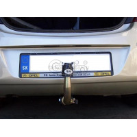 Фаркоп Galia оцинкованный для Opel Corsa D 2006-2014. Быстросъемный крюк. Артикул F101C