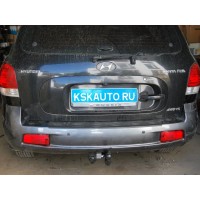 Фаркоп Imiola для Hyundai Santa Fe I (вкл. Classic ТагАЗ) 2001-2013. Артикул J.018