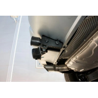 Фаркоп Aragon (быстросъемный крюк, горизонтальное крепление) для Volkswagen Golf VII универсал 2012-2020. Артикул E6700DS