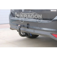 Фаркоп Aragon (быстросъемный крюк, вертикальное крепление) для Mazda 3 I седан, хэтчбек 4/5-дв. 2003-2009.. Артикул E4004AV