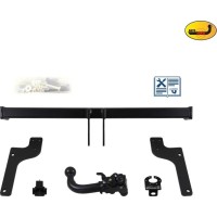 Фаркоп Auto-Hak для Renault Logan II седан 2014-2020. Быстросъемный крюк. Артикул G 78A