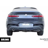 Фаркоп Brink (Thule) для BMW X3 G01 (в т.ч. M-Sport) 2017-2020. Быстросъемный крюк. Артикул 656400